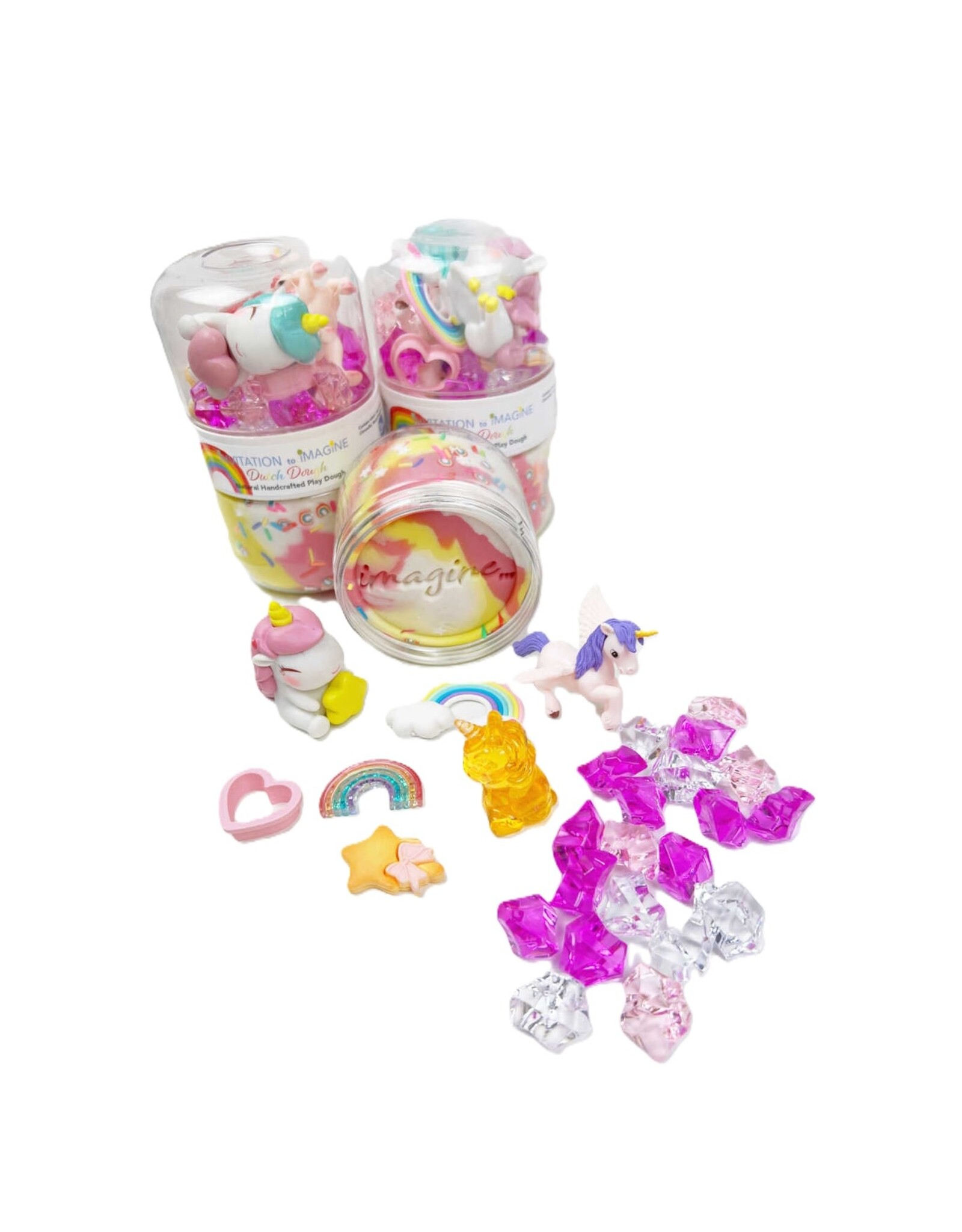 Invitation to Imagine Play Pot Rainbows