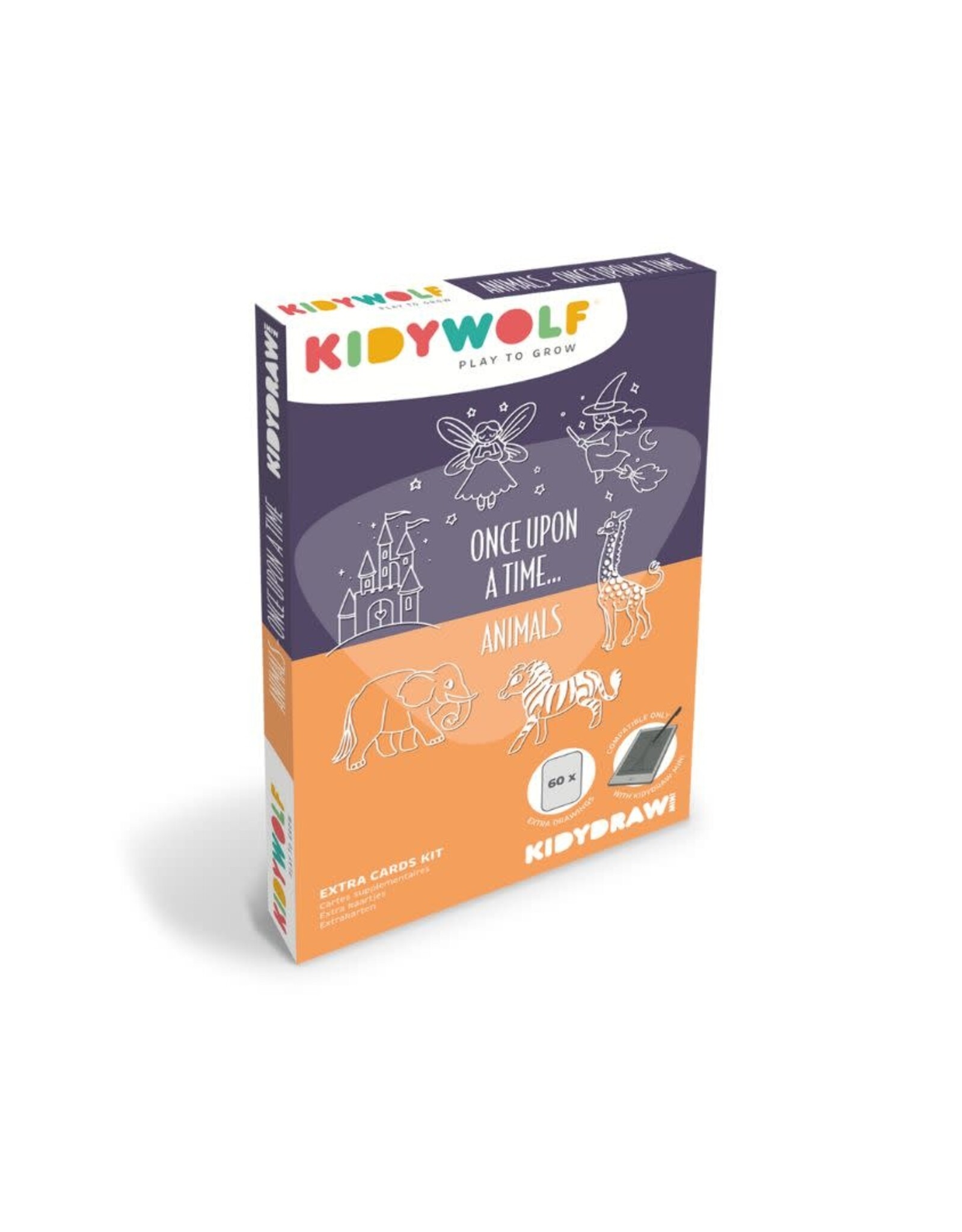 Kidywolf Navulling Kidydraw Mini Sprookjes & Dieren