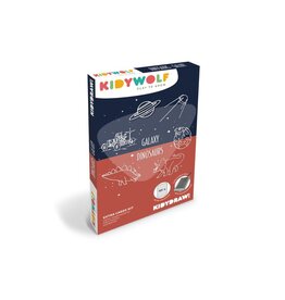 Kidywolf Navulling Kidydraw Mini Dinosaurussen & Sterrenstelsel