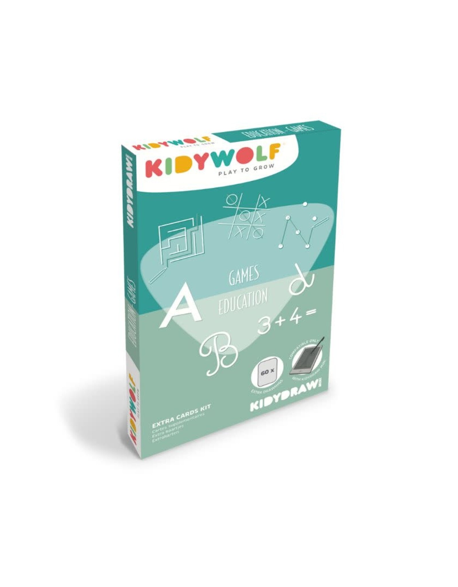 Kidywolf Navulling Kidydraw Mini Spelletjes & Onderwijs