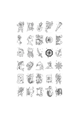 Kidywolf Navulling Kidydraw Mini Wilde dieren & Oceanen en piraten