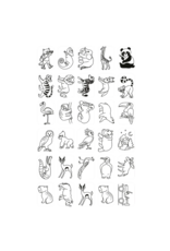 Kidywolf Tekentablet Kidydraw Mini Dieren Kidywolf Tekentablet Kidydraw Mini Dieren