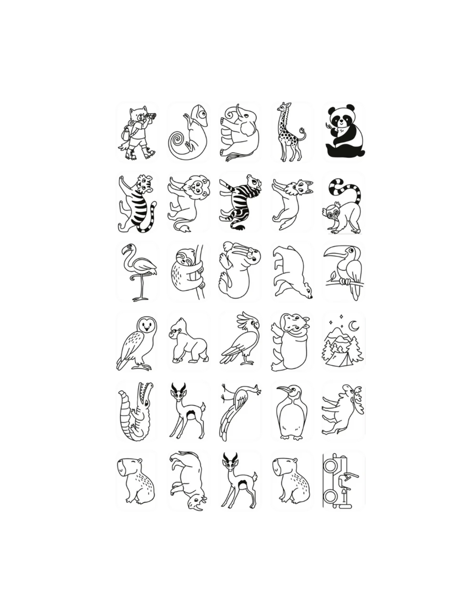 Kidywolf Tekentablet Kidydraw Mini Dieren