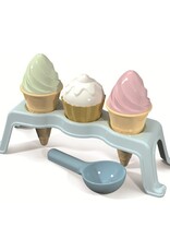 Androni Zandset cupcake en ijs met houder