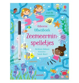 Usborne Uitwisboek Zeemeerminspelletjes
