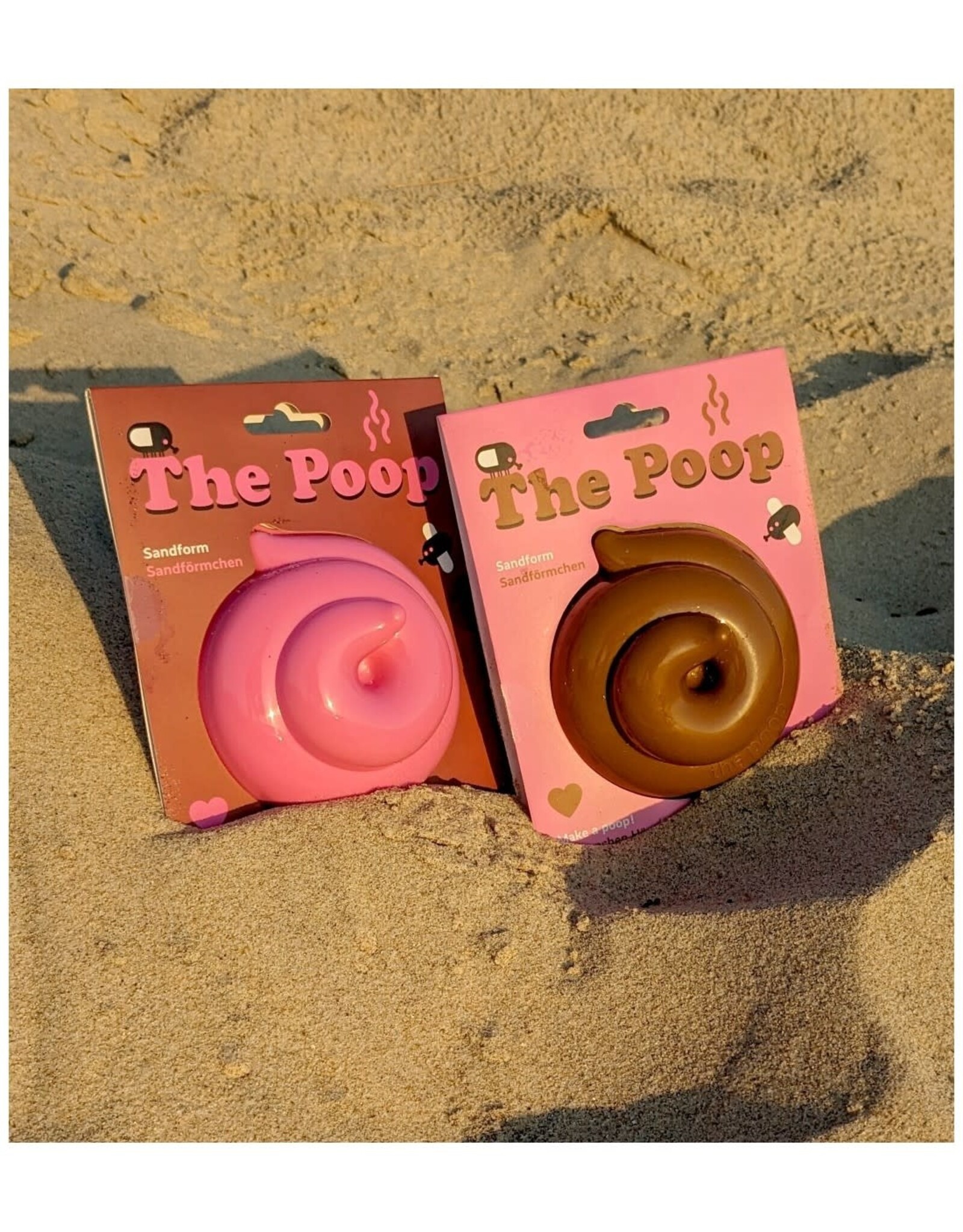 Neue Freunde Zandvorm The Poop bruin