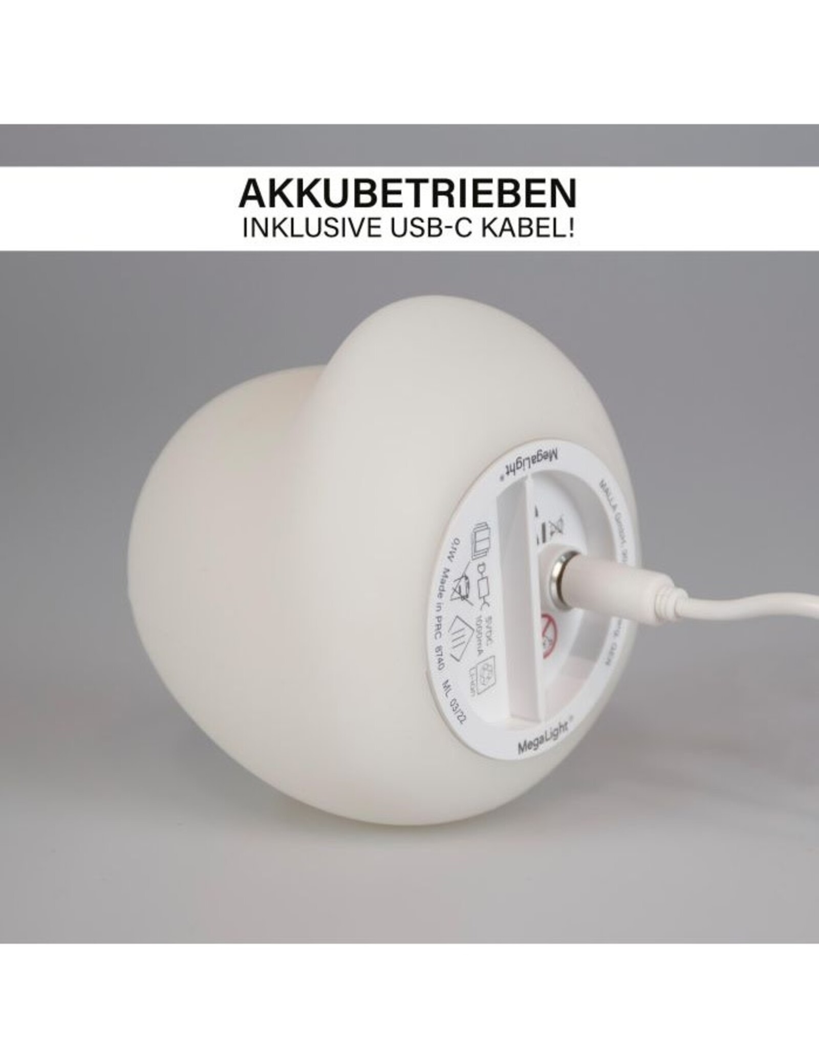 MegaLight Bad- en nachtlamp Swimmy Duck