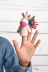 Sjaal met Verhaal Vingerpopje Eenhoorn Multicolor