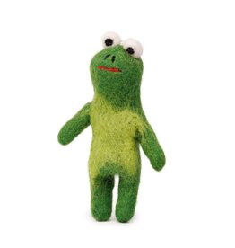 Sjaal met Verhaal Vingerpopje Kikker