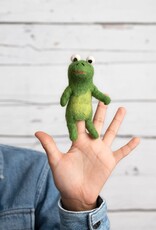 Sjaal met Verhaal Vingerpopje Kikker