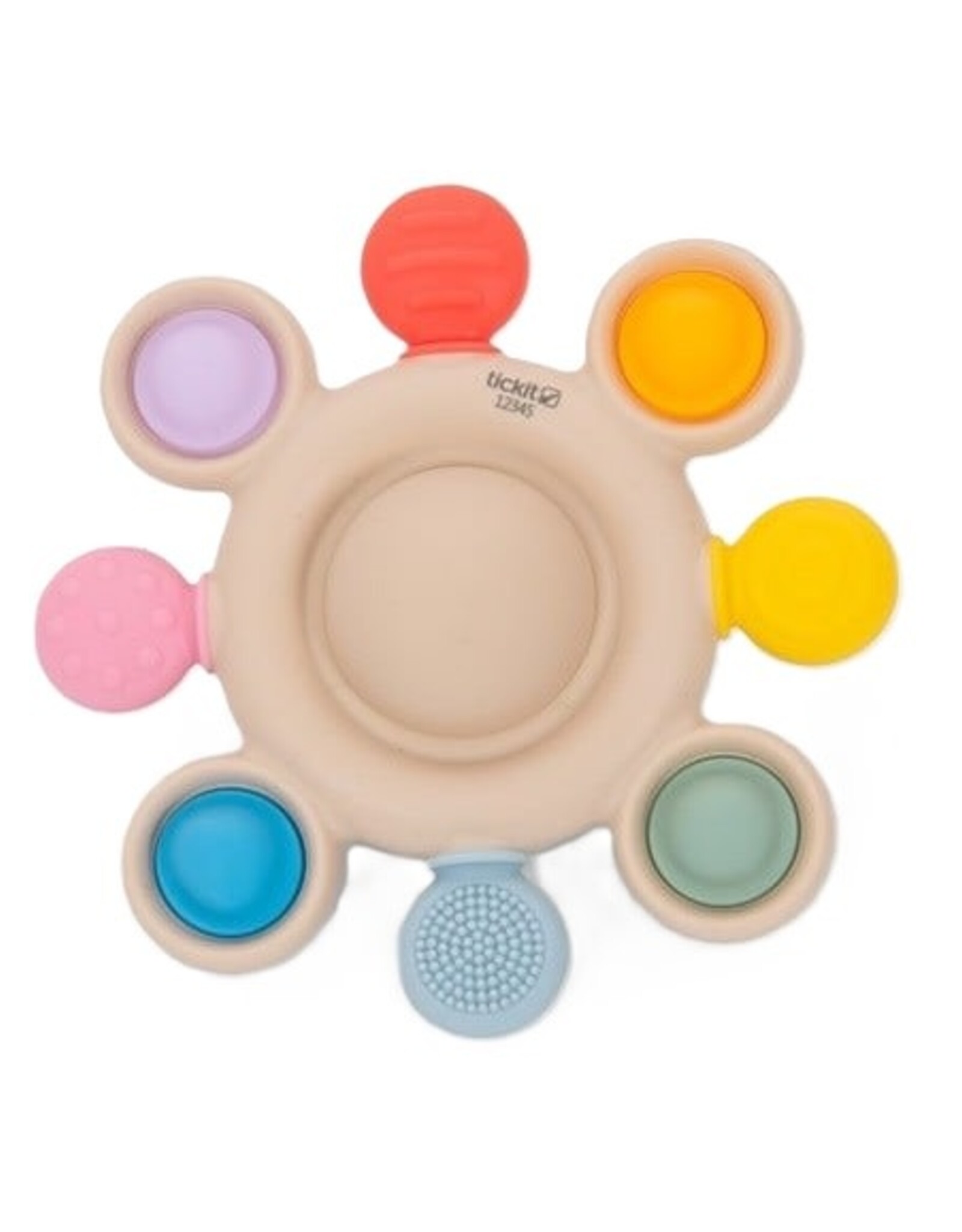 TickiT Bijtspeeltje Silisoft Pop Teether
