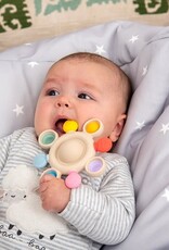 TickiT Bijtspeeltje Silisoft Pop Teether