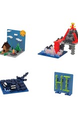 Plus-Plus Bouwplaat  Duo blauw/grijs