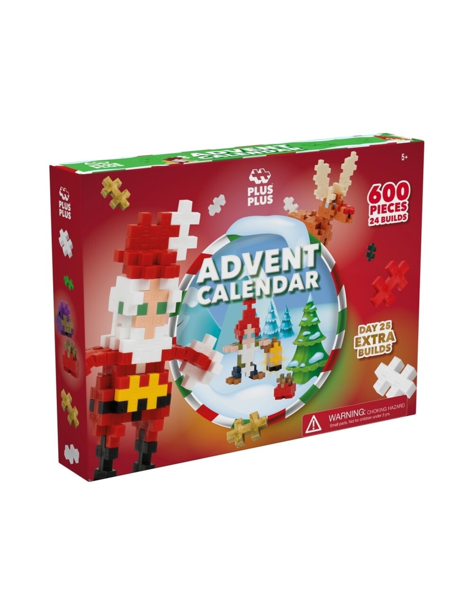 Plus-Plus Adventskalender Santa's World