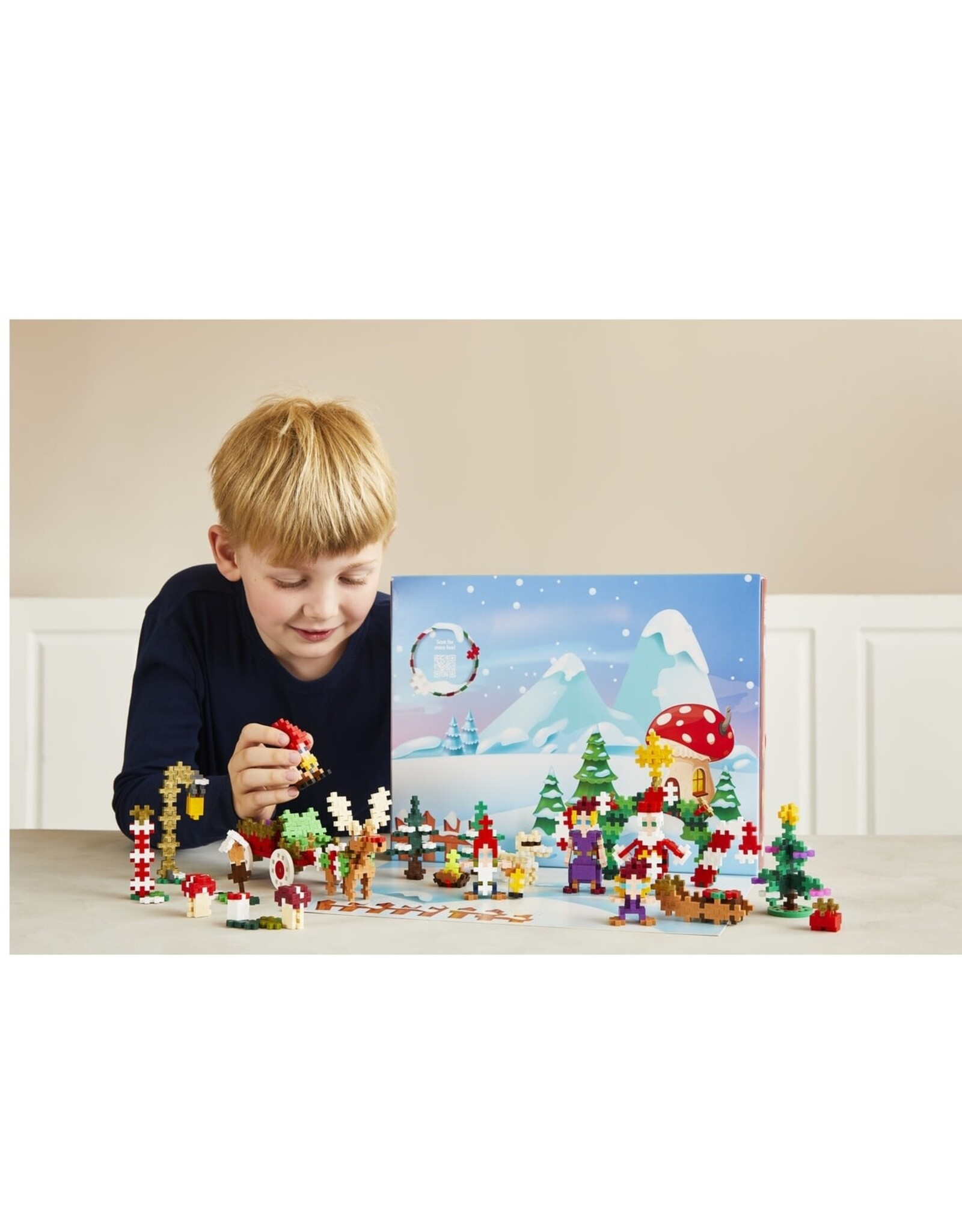 Plus-Plus Adventskalender Santa's World