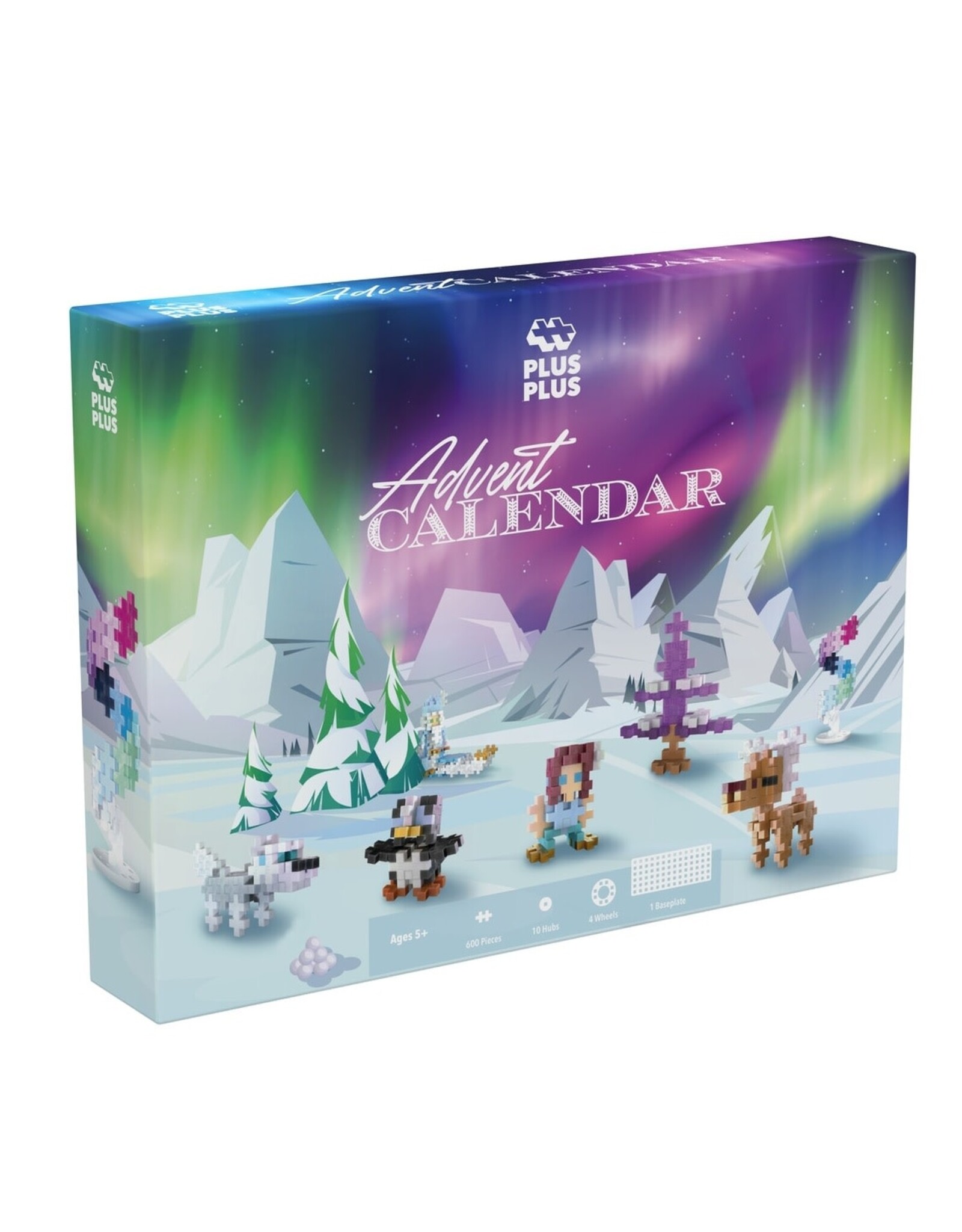 Plus-Plus Adventskalender Santa's Northern Lights Adventure