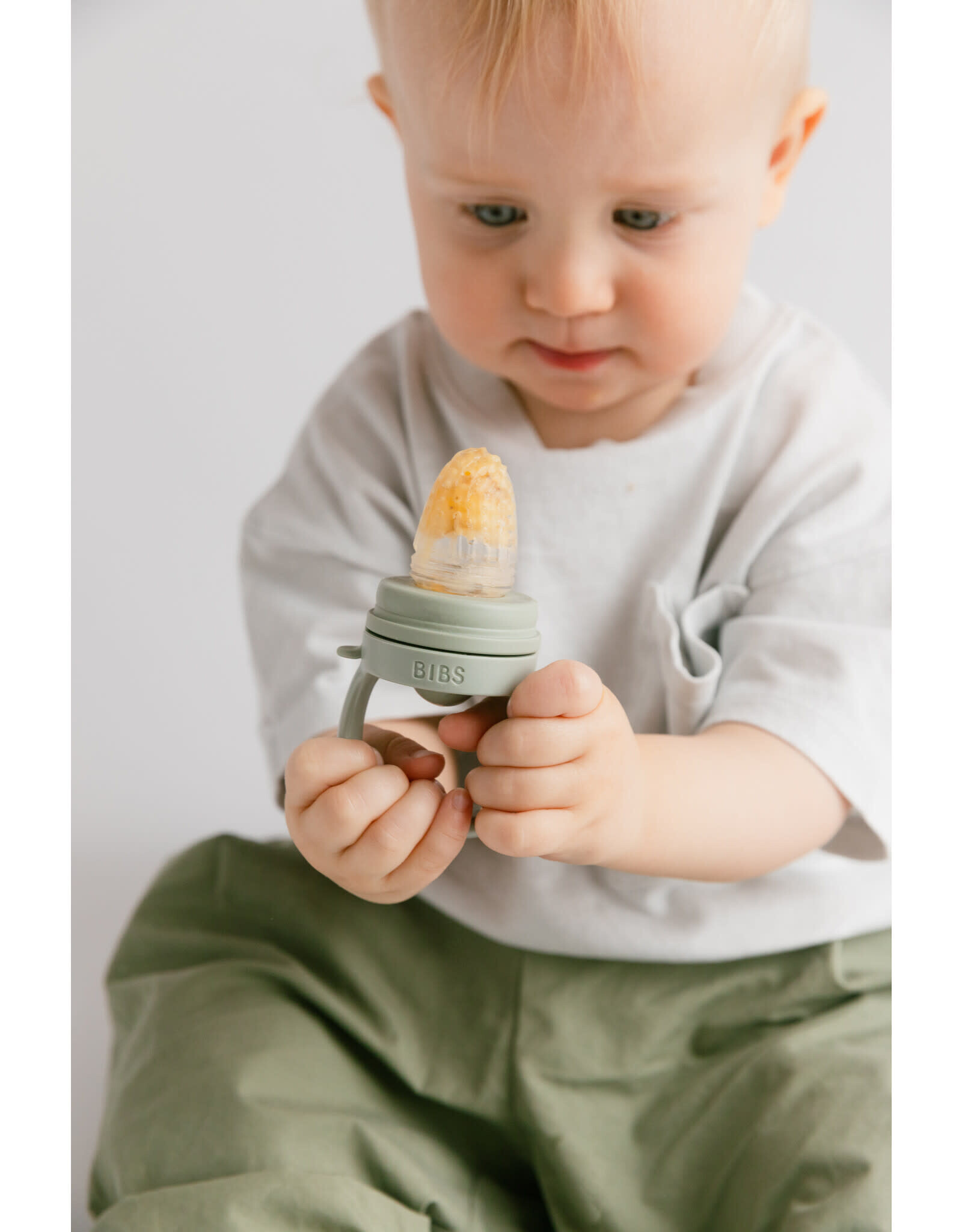 BIBS Baby Feeder Sage