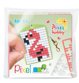 Pixelhobby Medaillon startset Flamingo
