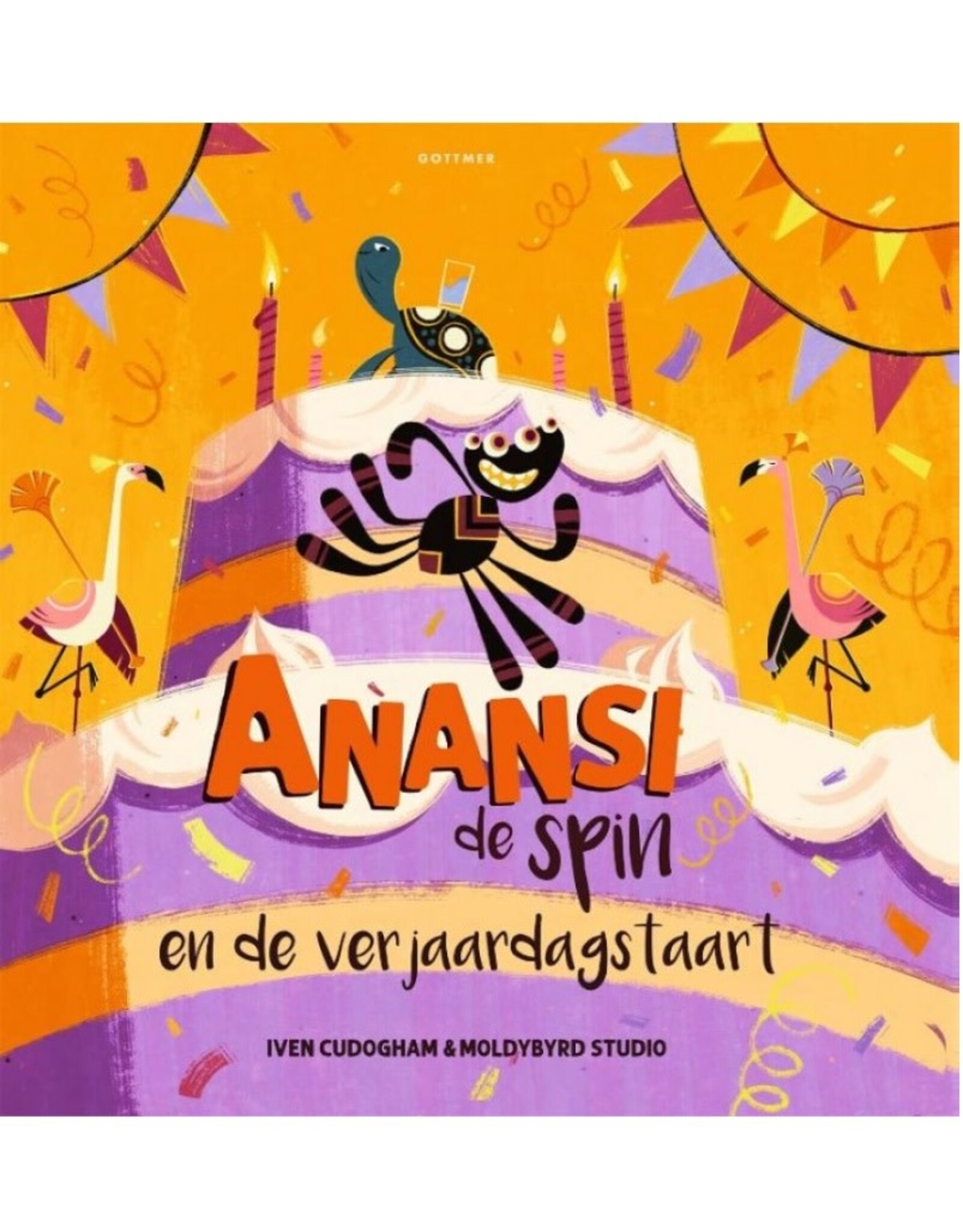 Gottmer Anansi de spin en de verjaardagstaart