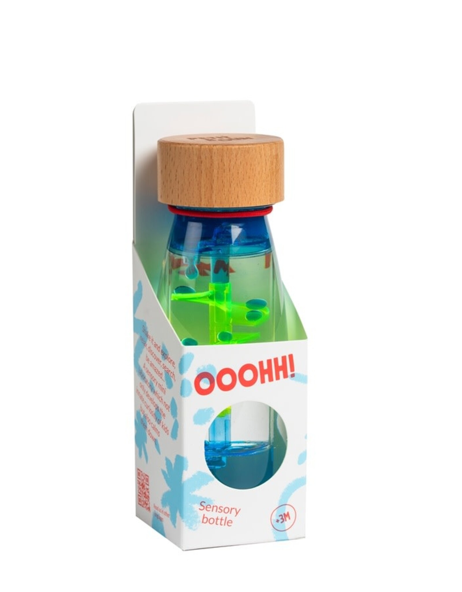 Petit Boum Move Bottle Spiral Blue