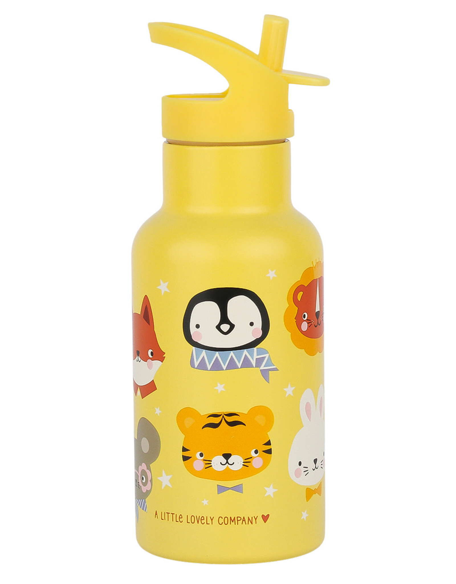 A Little Lovely Company Drinkfles RVS Animal Friends
