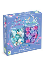 Djeco Kralenset Tiara Duo blauw