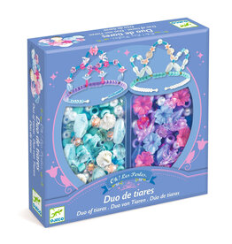 Djeco Kralenset Tiara Duo blauw