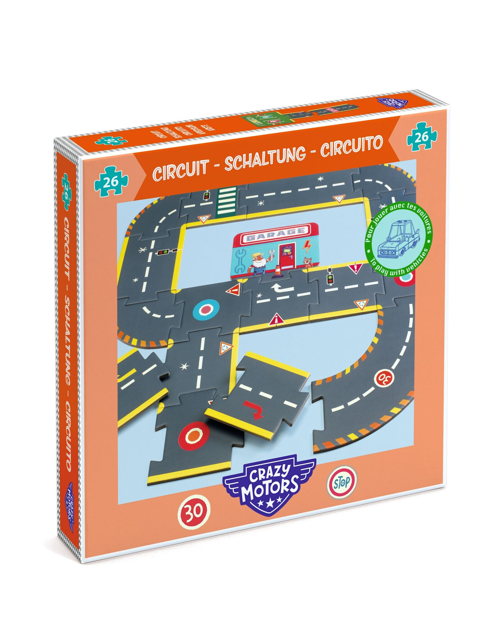 Djeco Puzzel Reuzencircuit