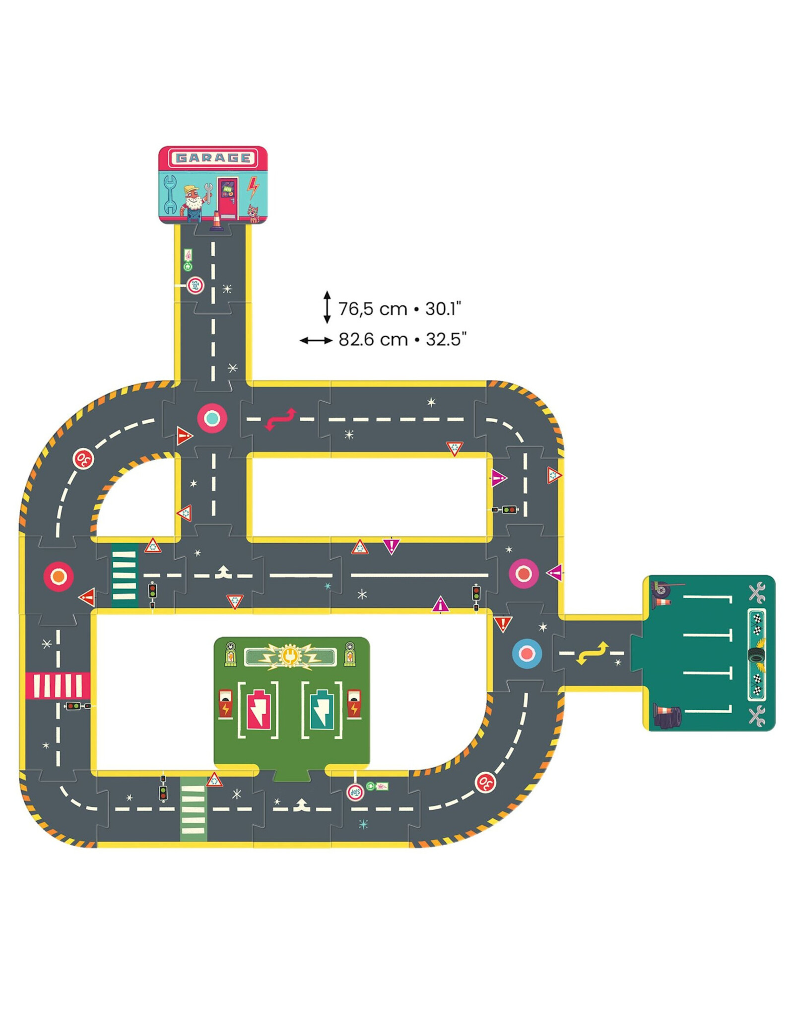 Djeco Puzzel Reuzencircuit