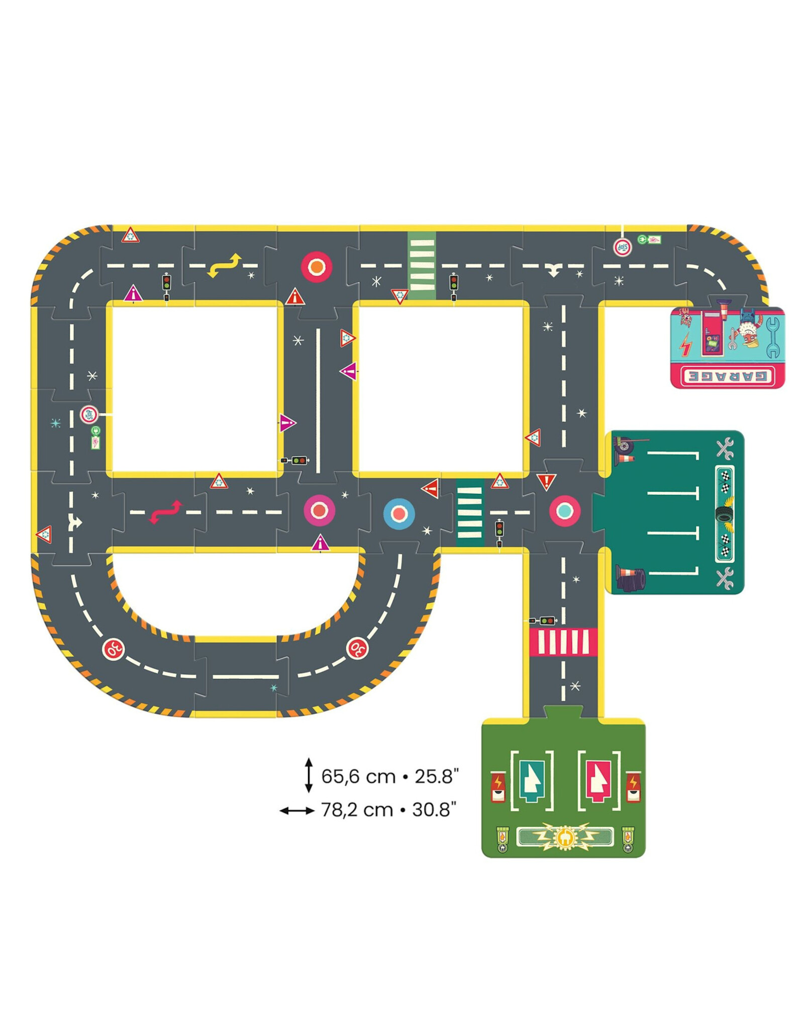 Djeco Puzzel Reuzencircuit