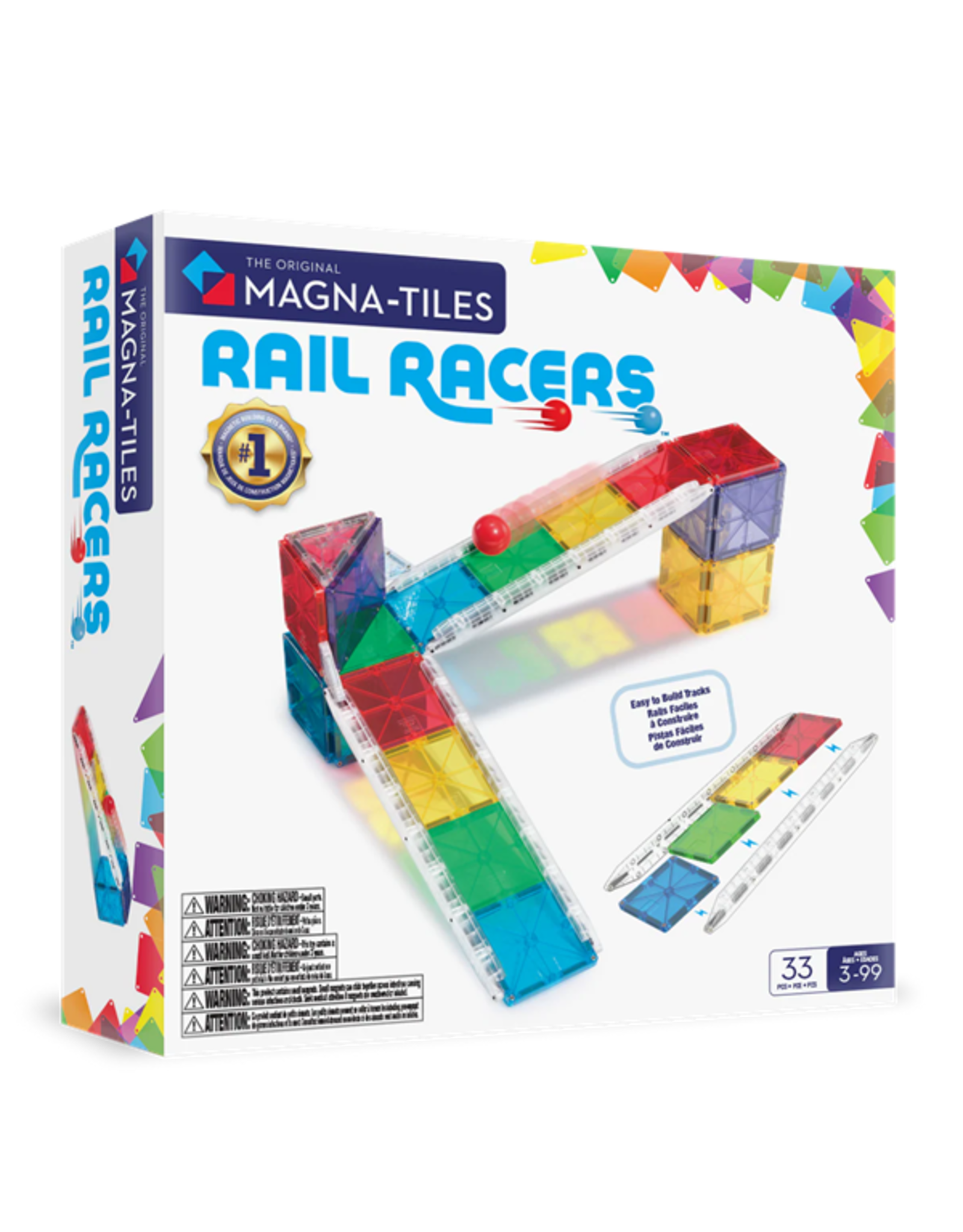Magna-Tiles Magna-Tiles Rail Racers