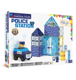 Magna-Tiles Magna-Tiles Police Station