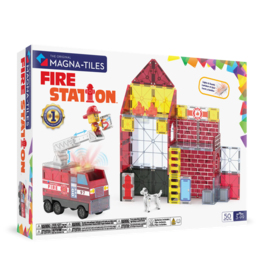 Magna-Tiles Magna-Tiles Fire Station