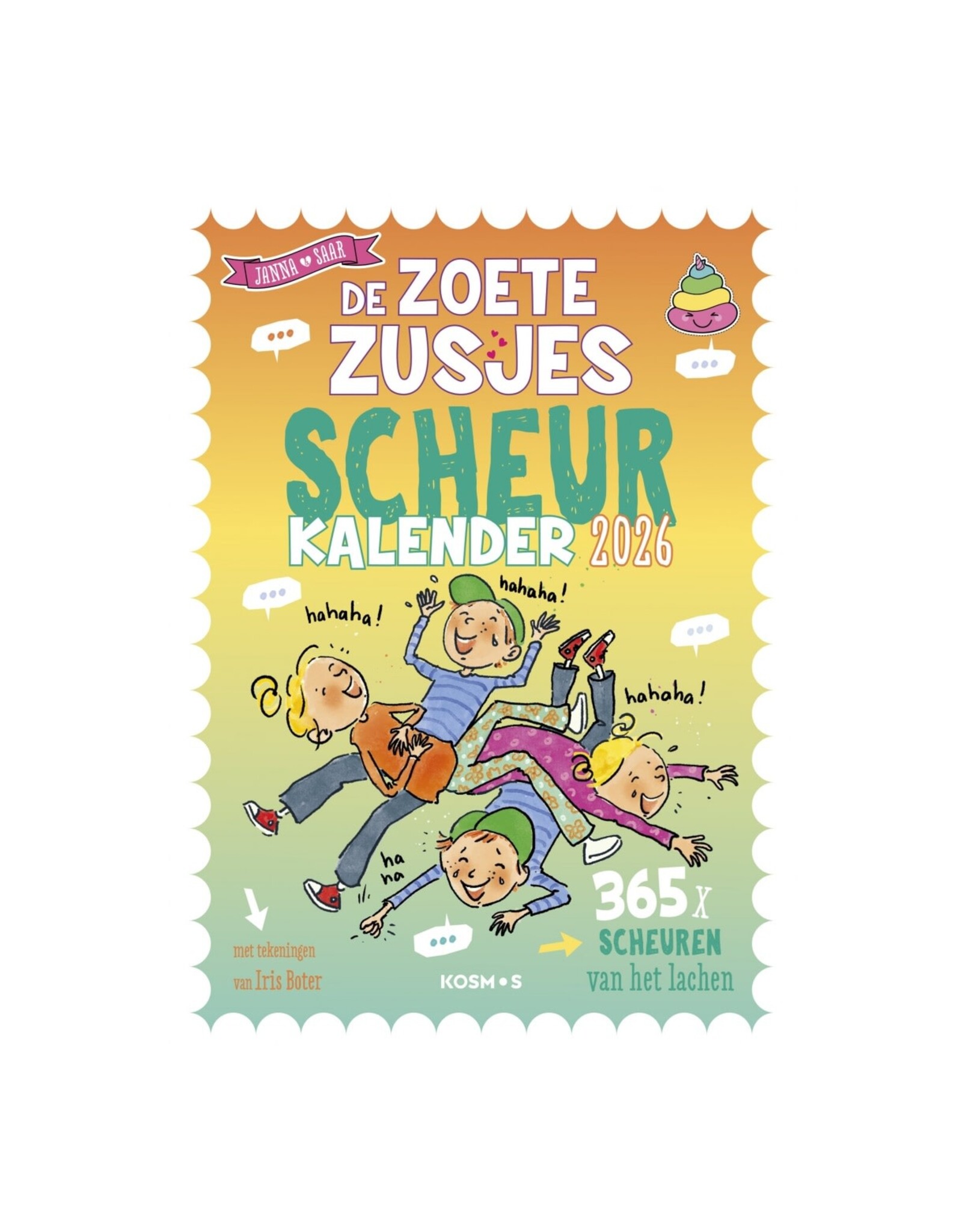 Kosmos De Zoete Zusjes moppenscheurkalender