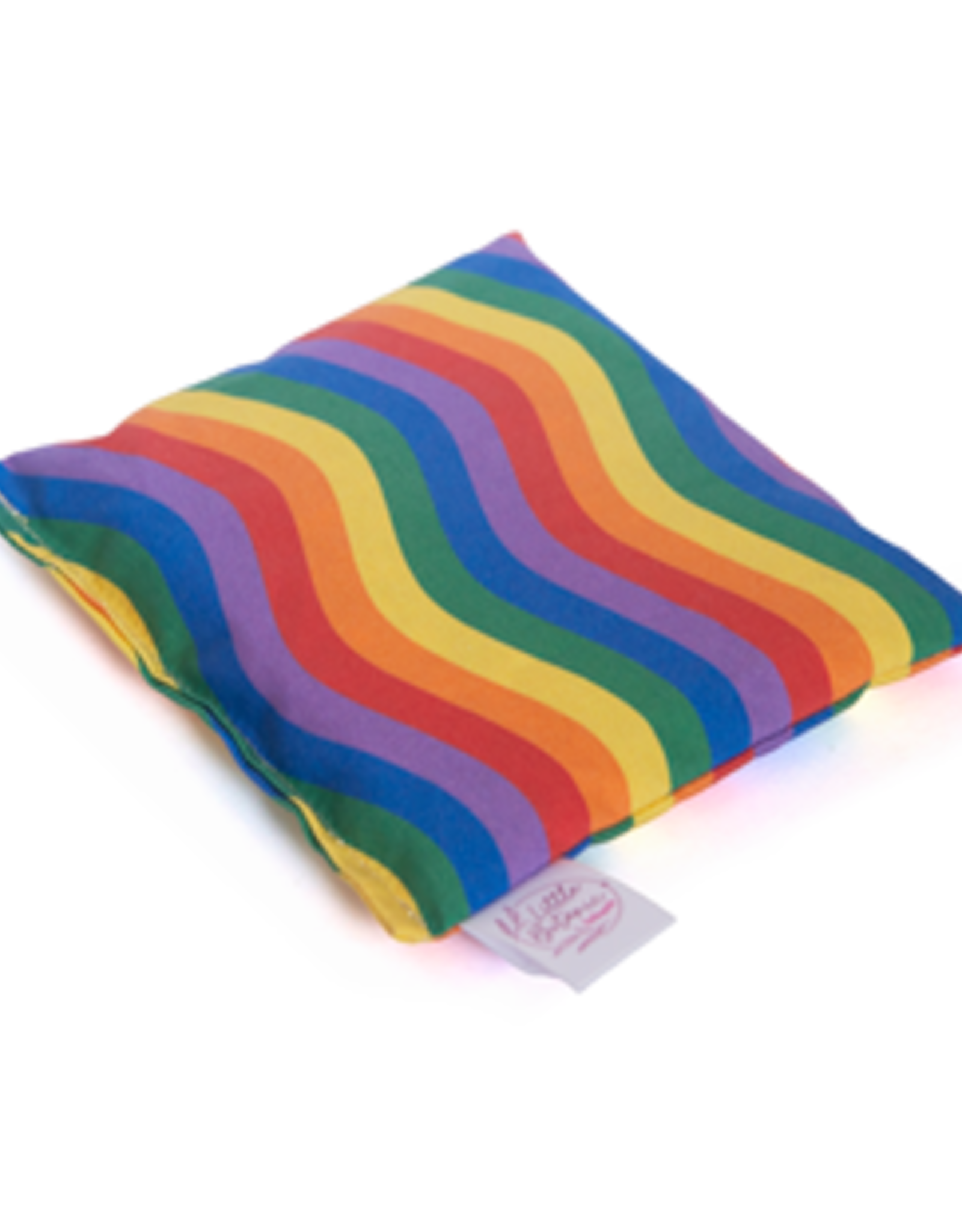 Little Botanic Label Sensorisch pittenzakje los - Regenboog Waves