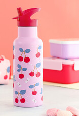 A Little Lovely Company Drinkfles RVS Cherries XL