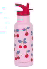 A Little Lovely Company Drinkfles RVS Cherries XL