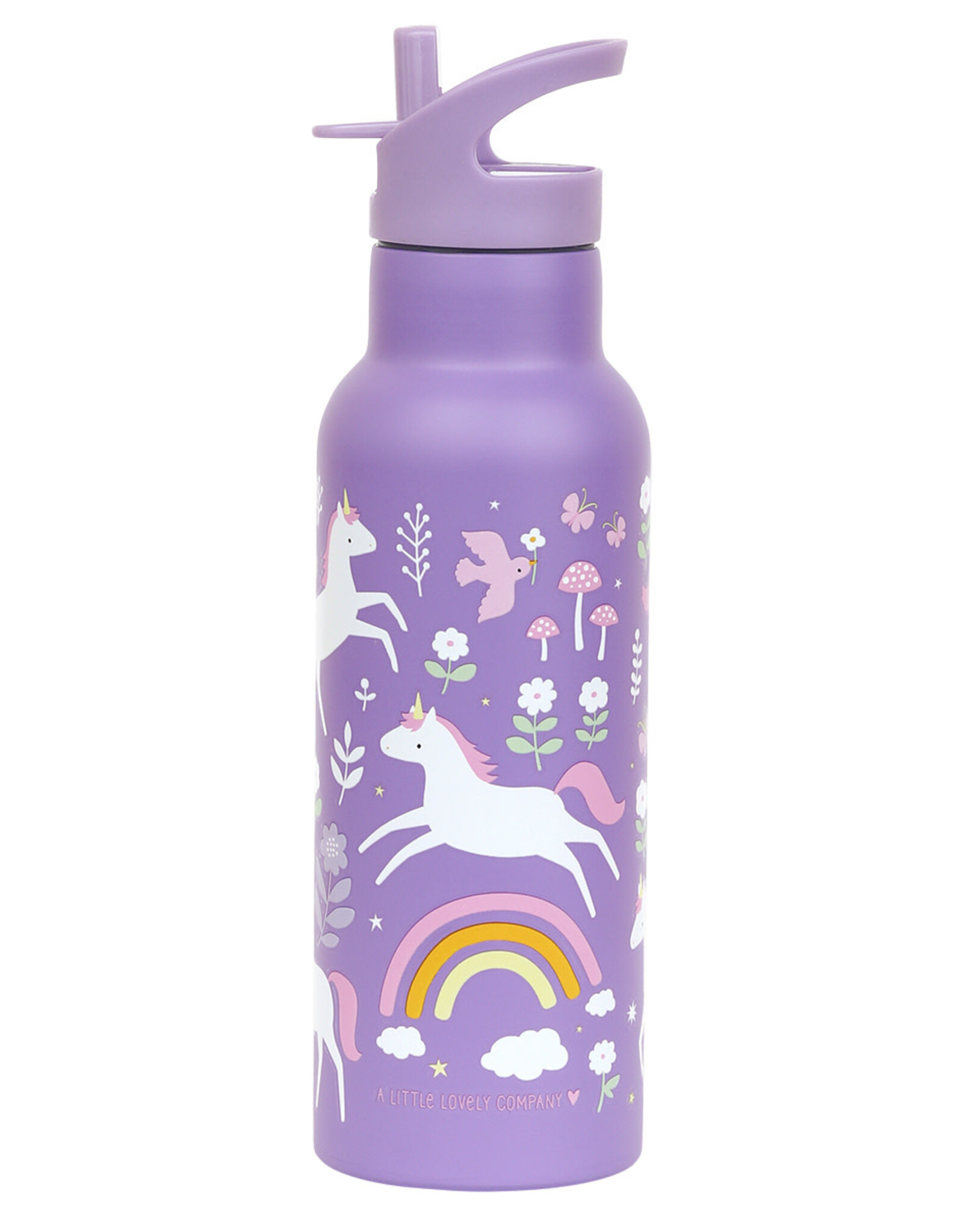 A Little Lovely Company Drinkfles RVS Unicorn Dreams XL