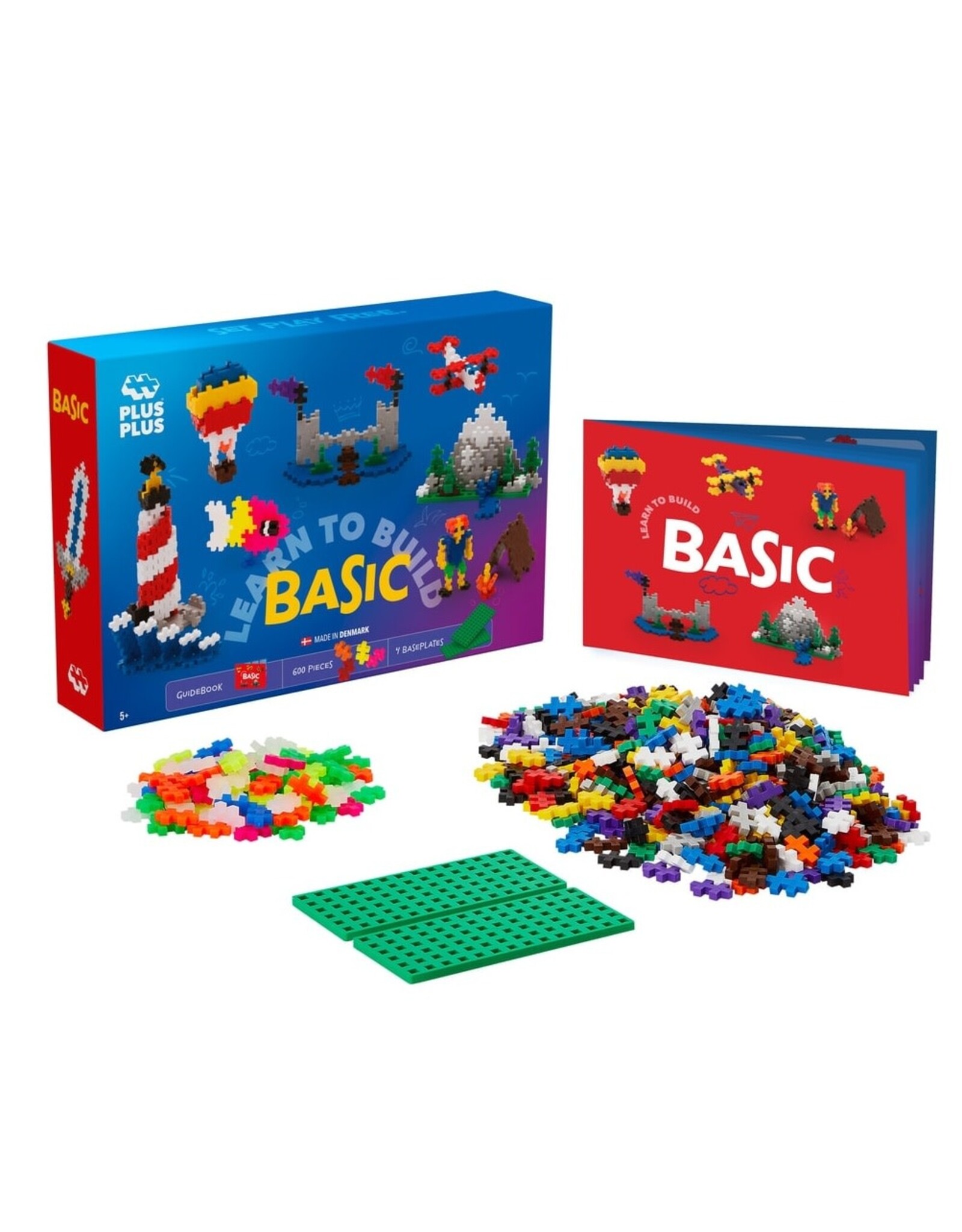 Plus-Plus Basisdoos Learn to Build basic 600st.