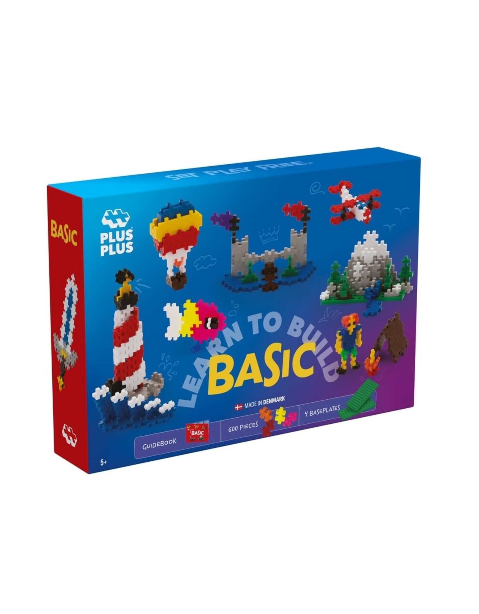 Plus-Plus Basisdoos Learn to Build basic 600st.