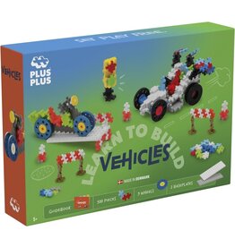 Plus-Plus Basisdoos Learn to Build voertuigen 500st.
