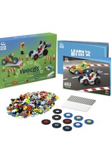 Plus-Plus Basisdoos Learn to Build voertuigen 500st.