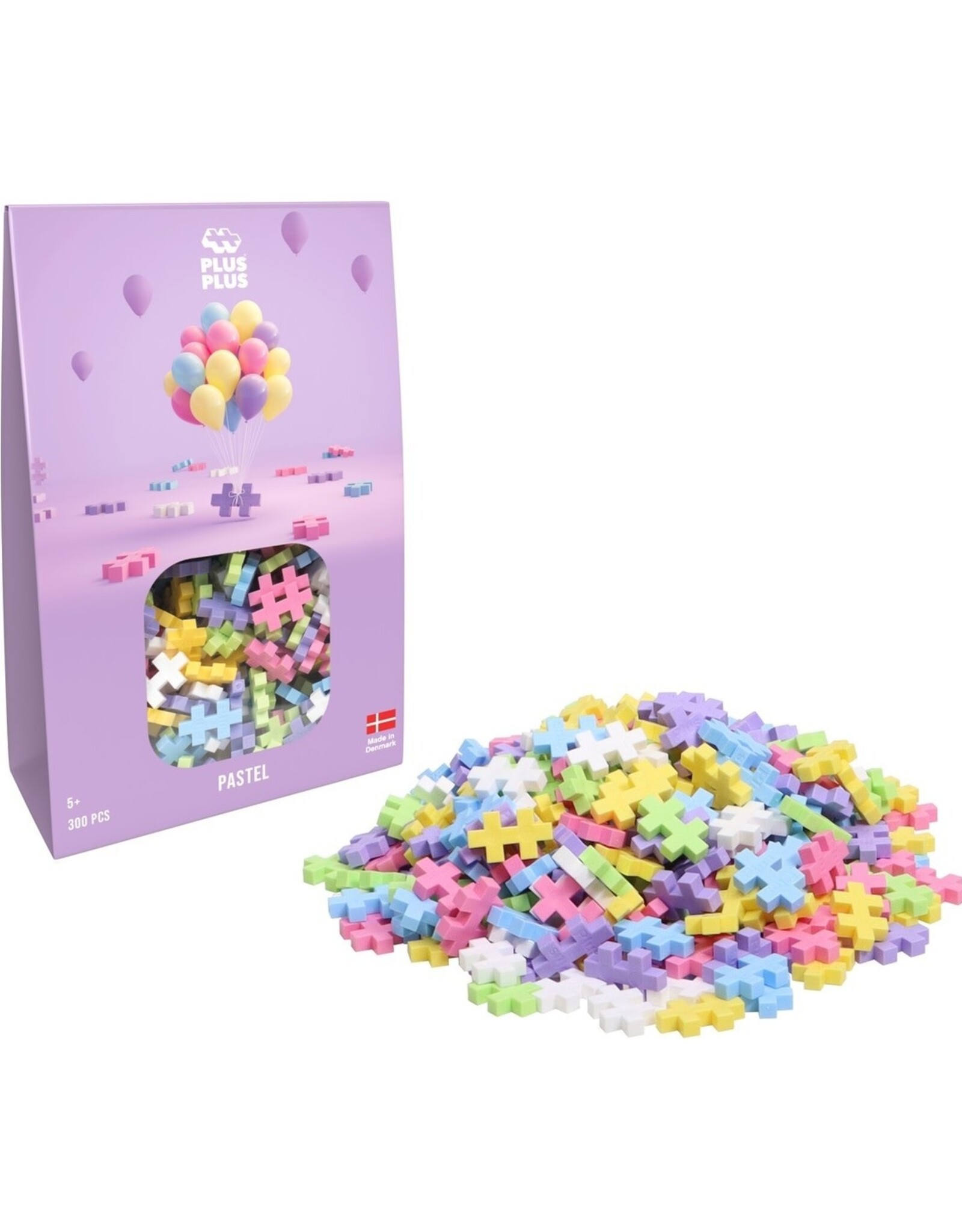 Plus-Plus Basisdoos Pastel 300st.