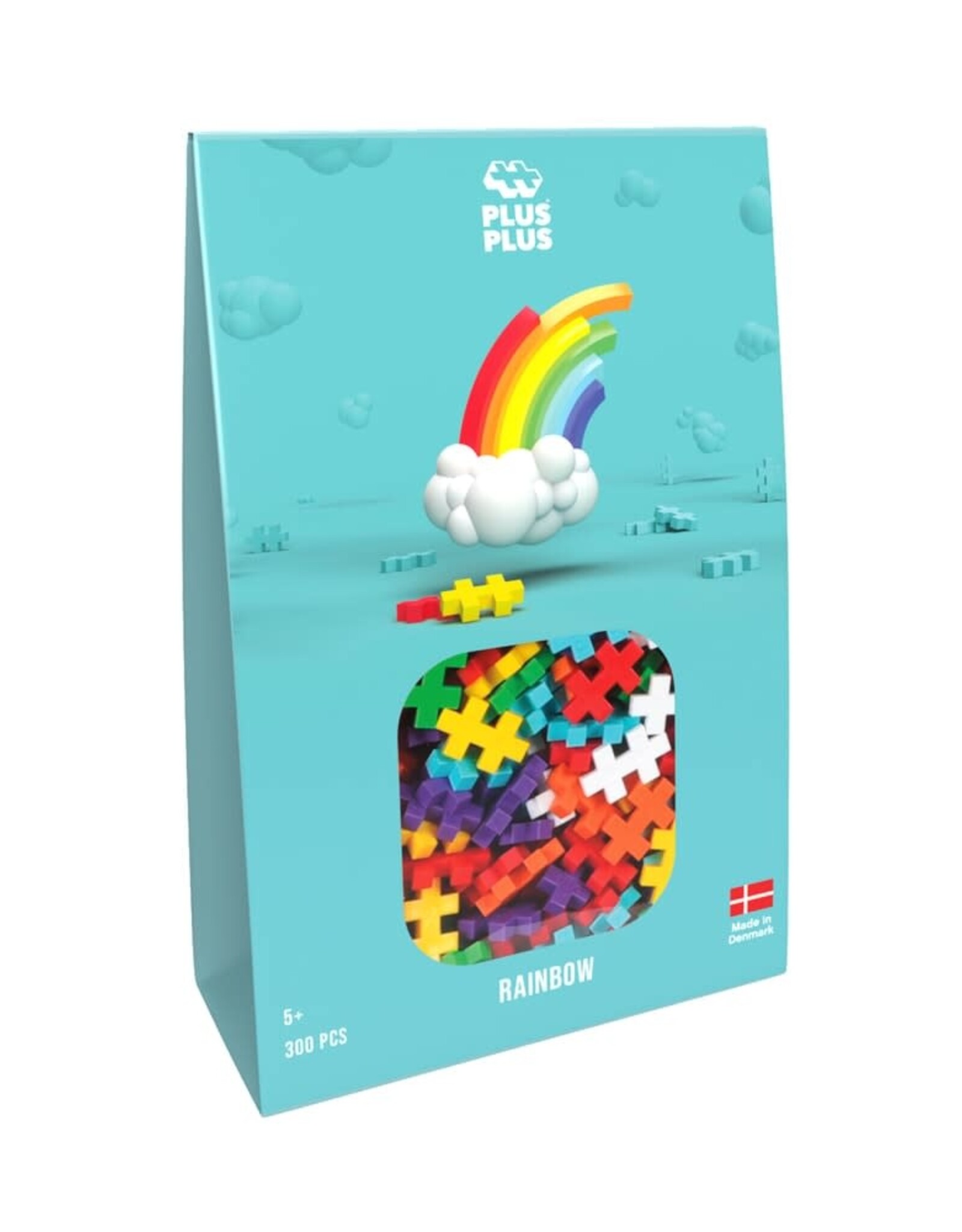 Plus-Plus Basisdoos Regenboog 300st.