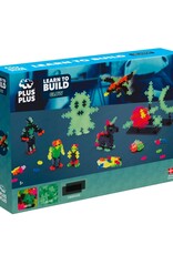 Plus-Plus Basisdoos Learn to Build glow 500st. Plus-Plus Basisdoos Learn to Build glow 500st.