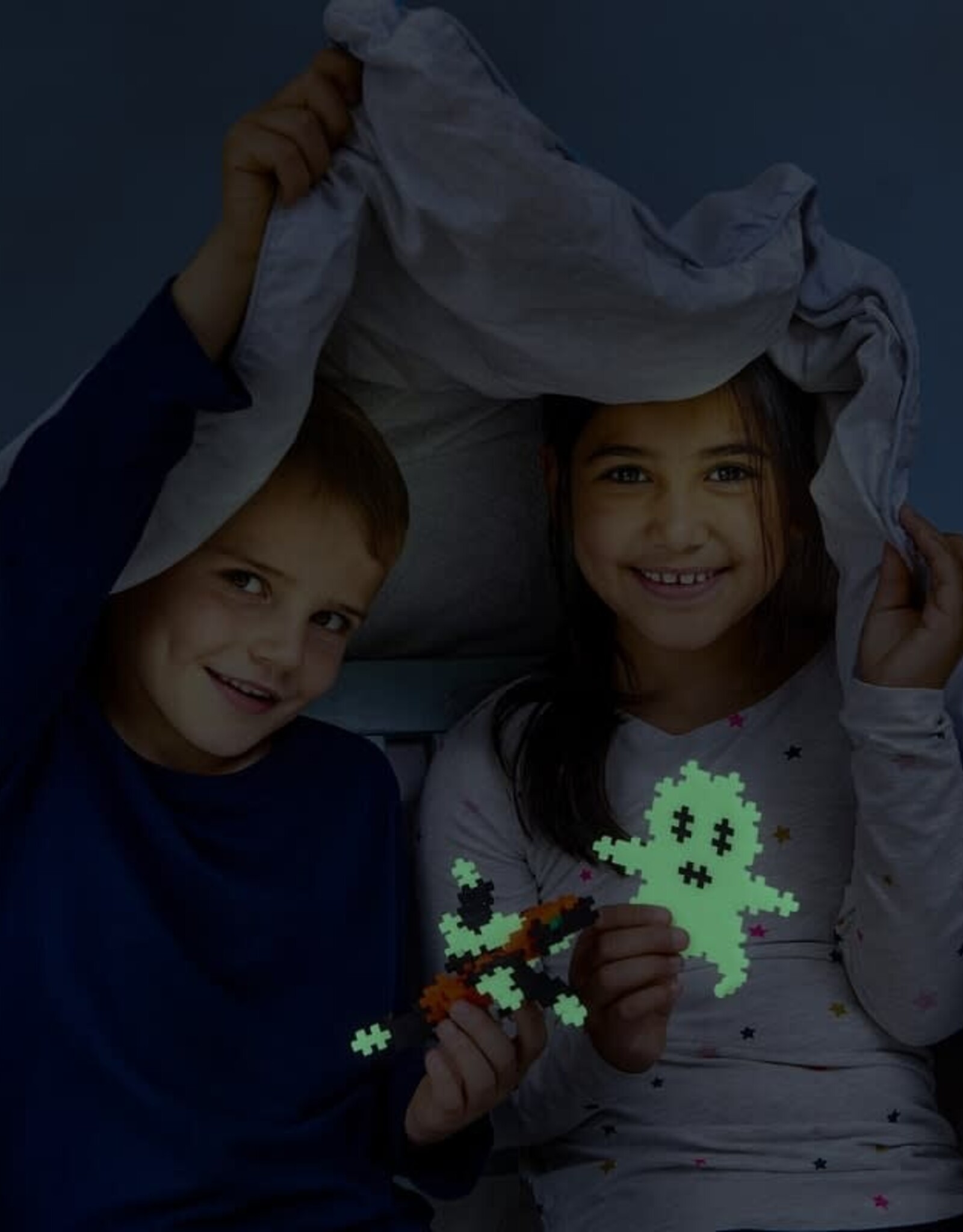 Plus-Plus Basisdoos Learn to Build glow 500st.