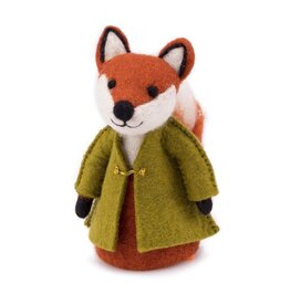 Sjaal met Verhaal Vos Indian Summer Lichtgroen