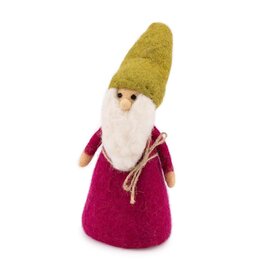 Sjaal met Verhaal Kabouter Indian Summer Burgundy