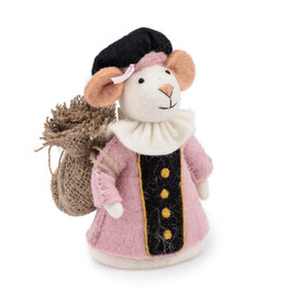 Sjaal met Verhaal Muis Pietermuis Lichtroze