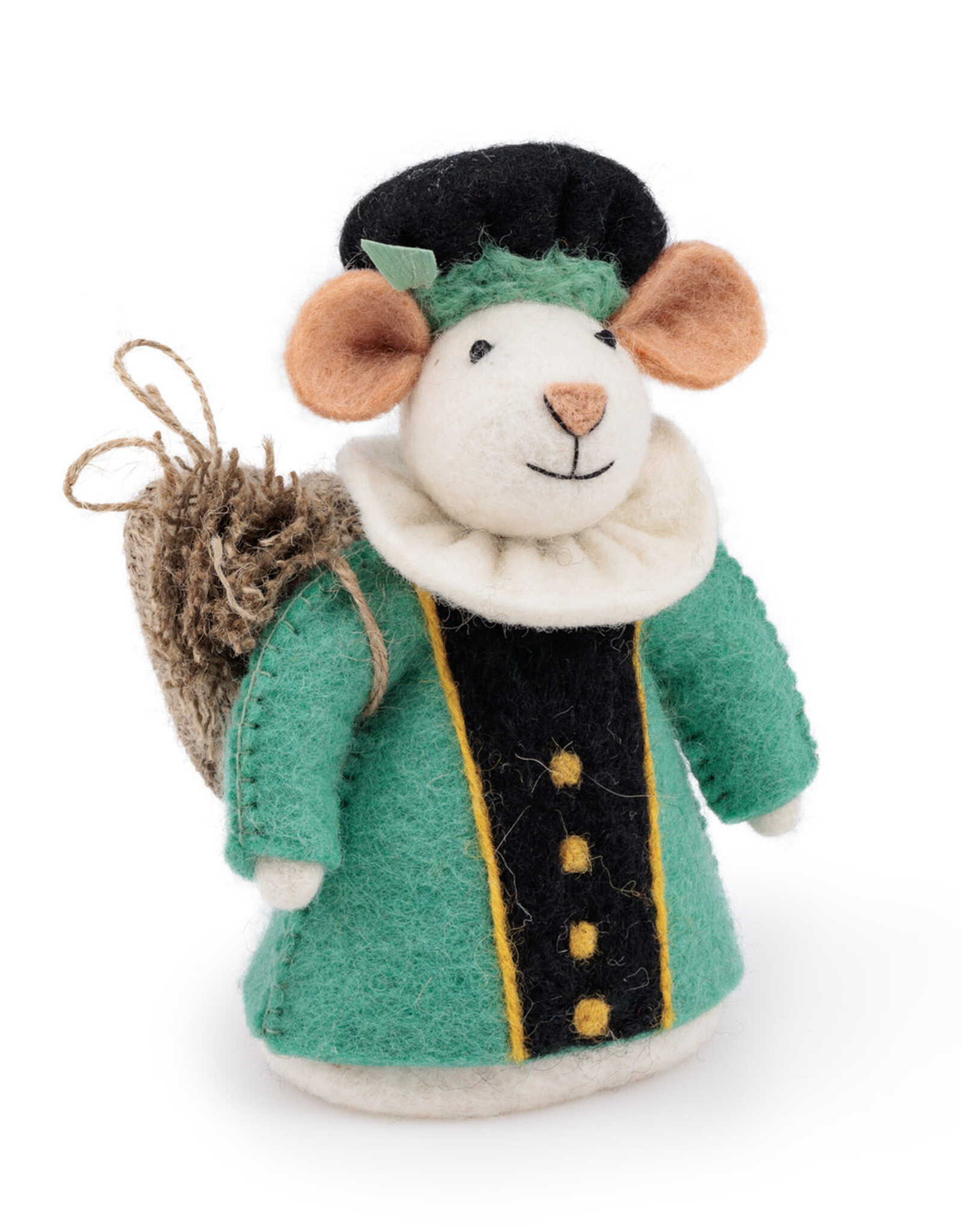 Sjaal met Verhaal Muis Pietermuis Turquoise